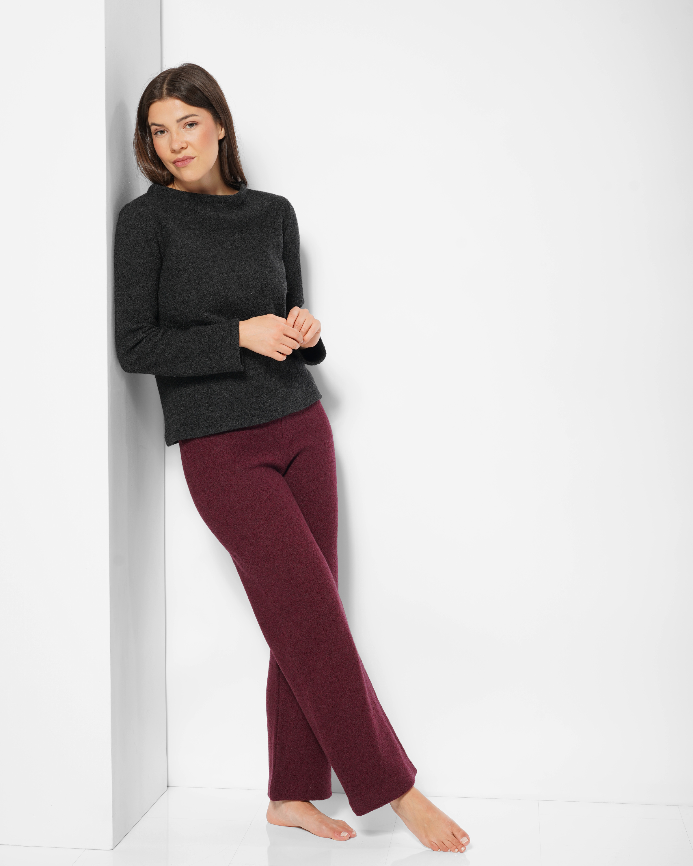 Wollkrepp Pullover