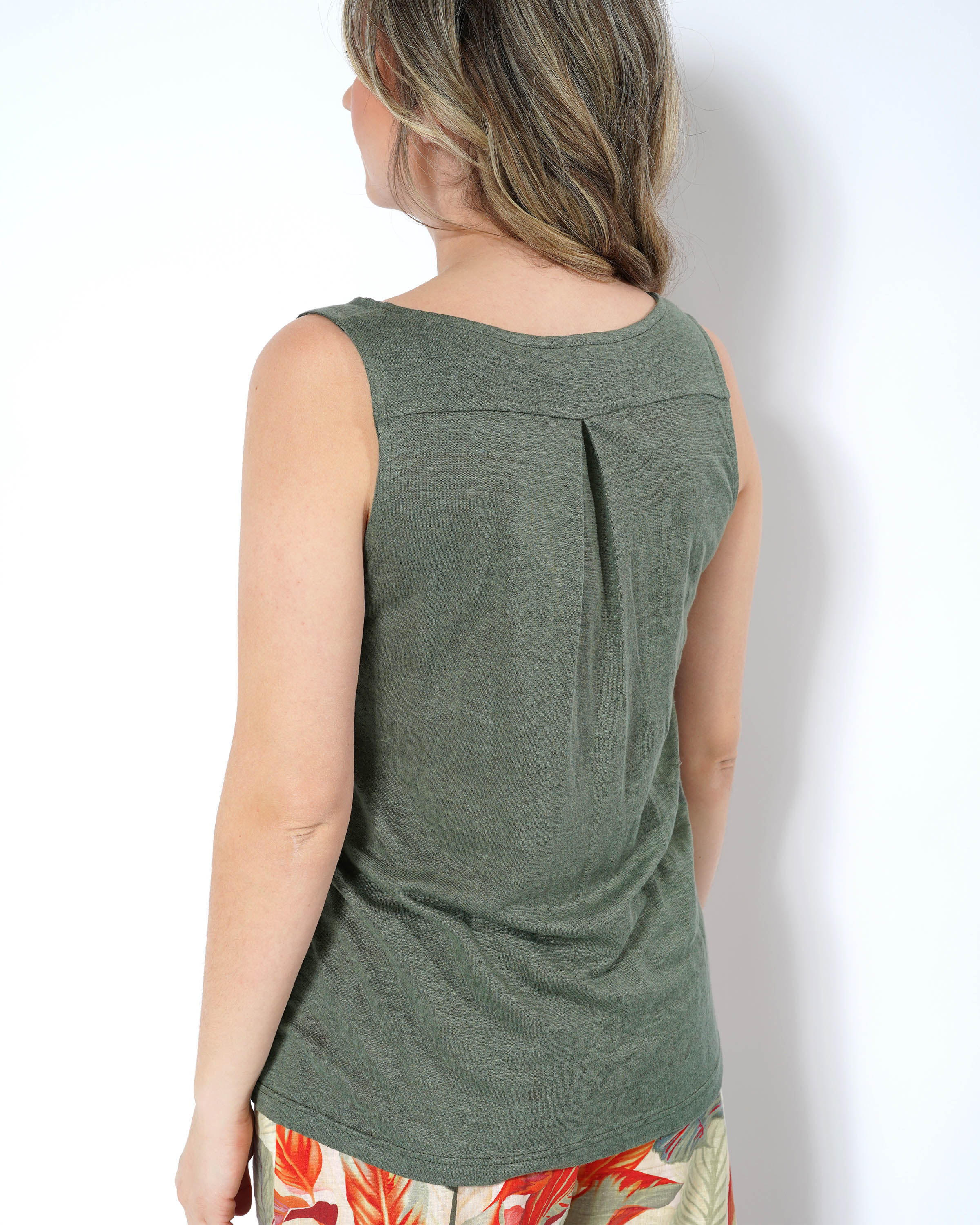Leinen Top
