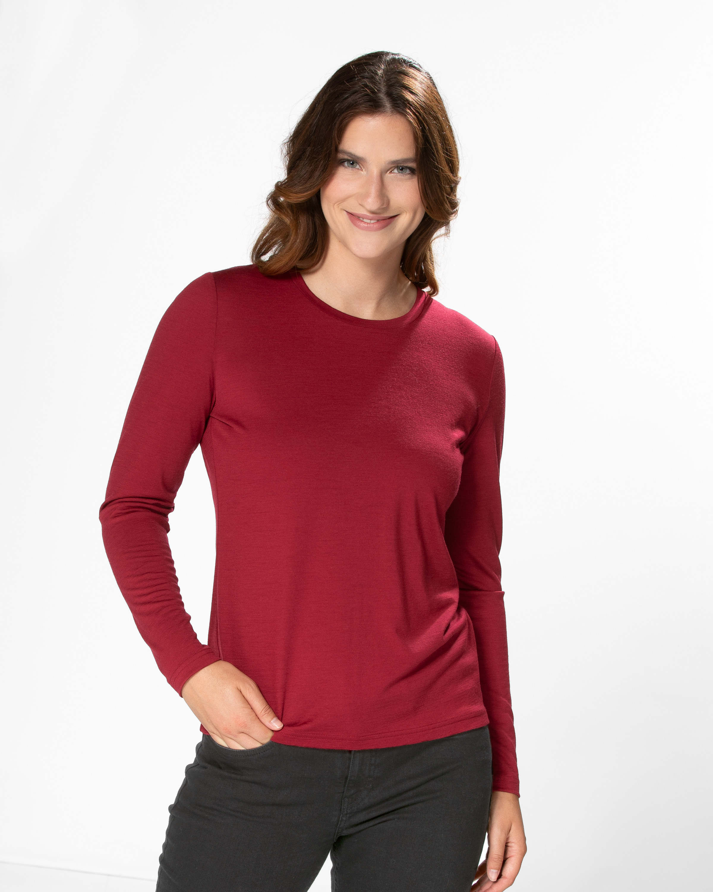 Merino Langarmshirt