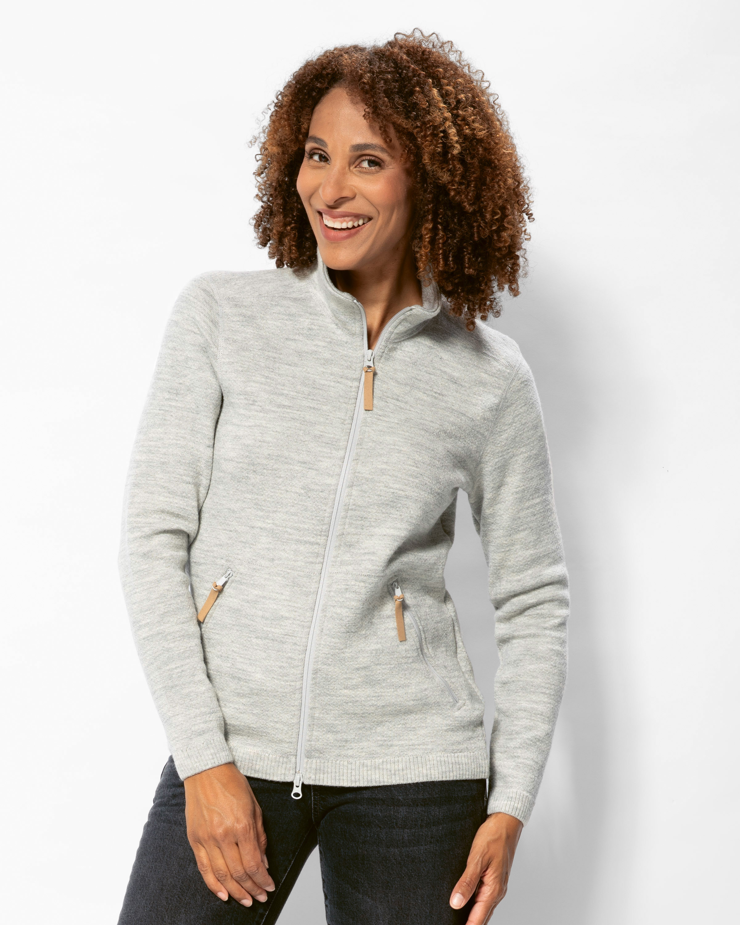Wolle-Tencel Jacke