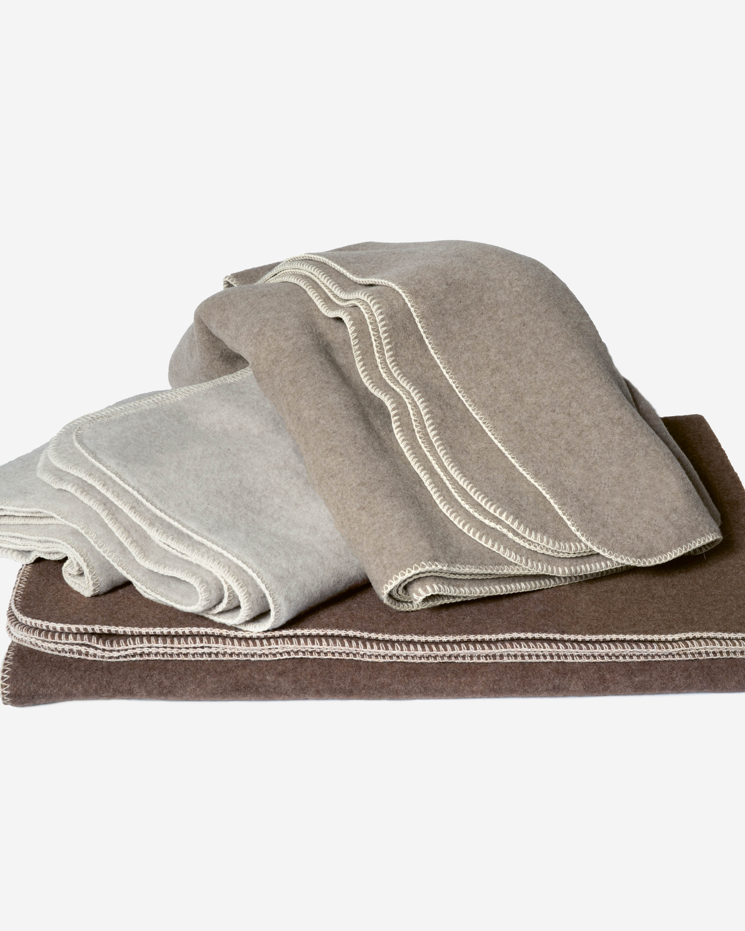 Mongolische Lambswool Decke