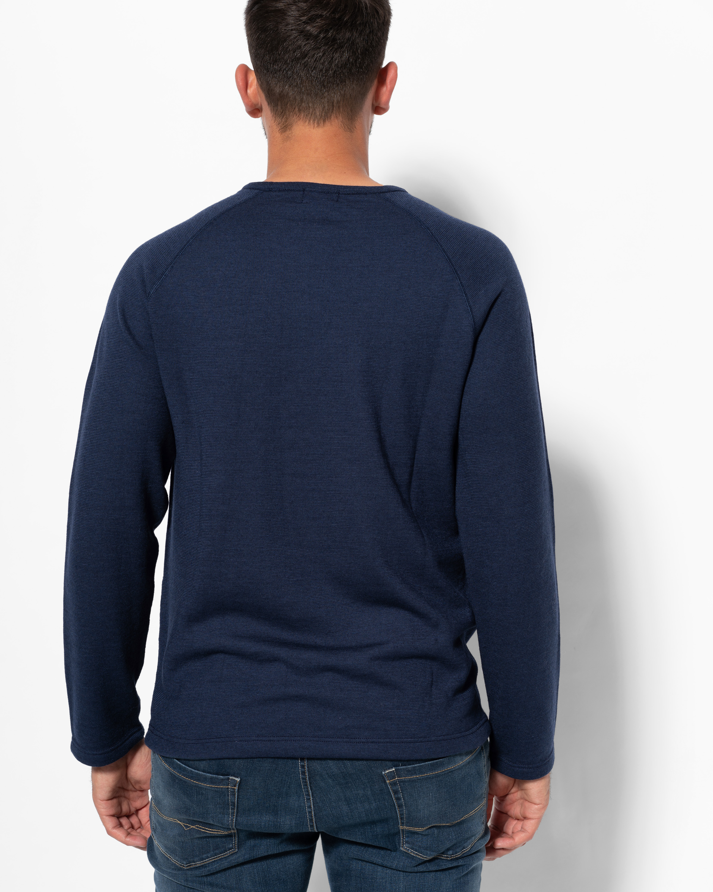 Merinowolle-Seide Pullover