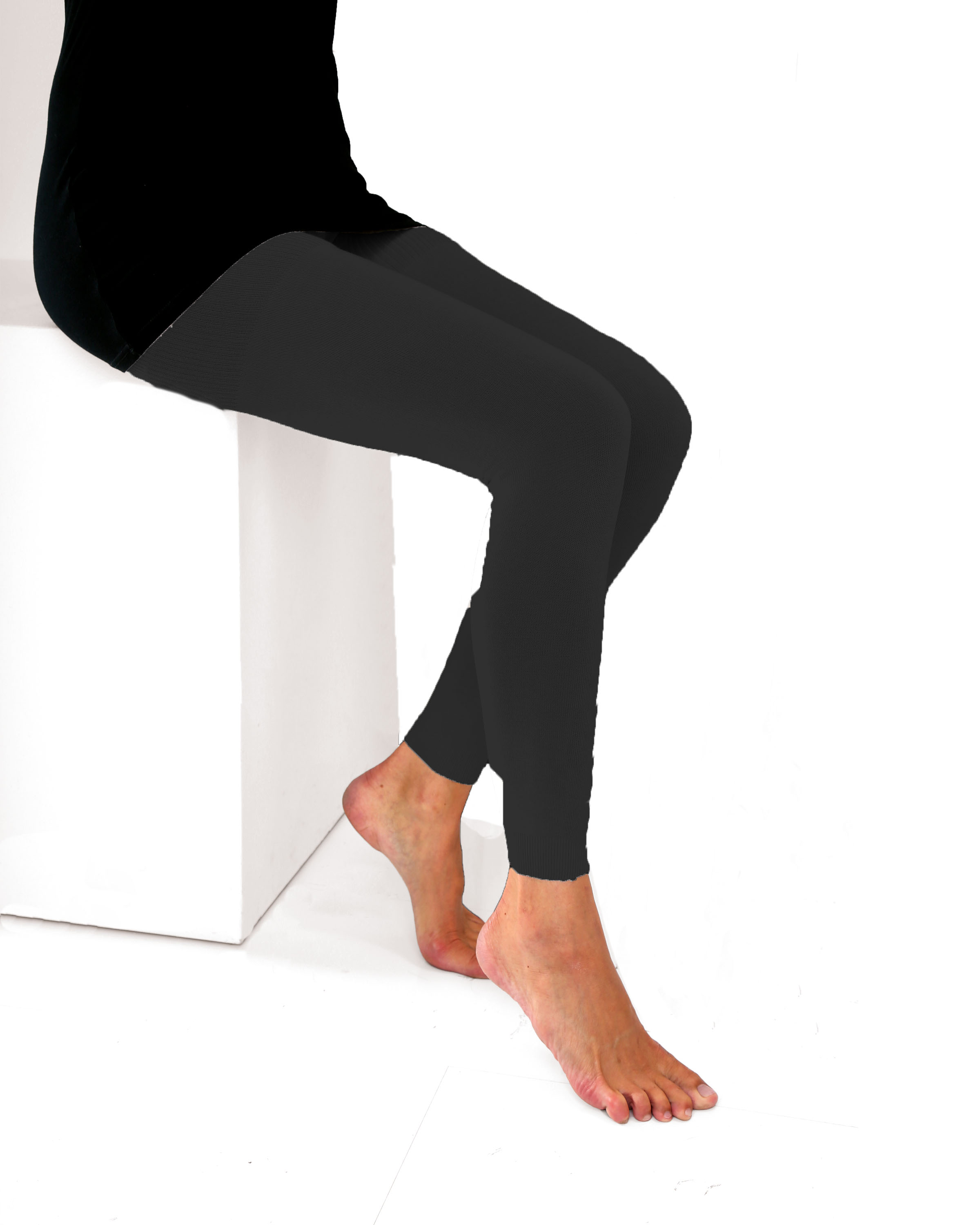 Baumwolle-Leggings Fein