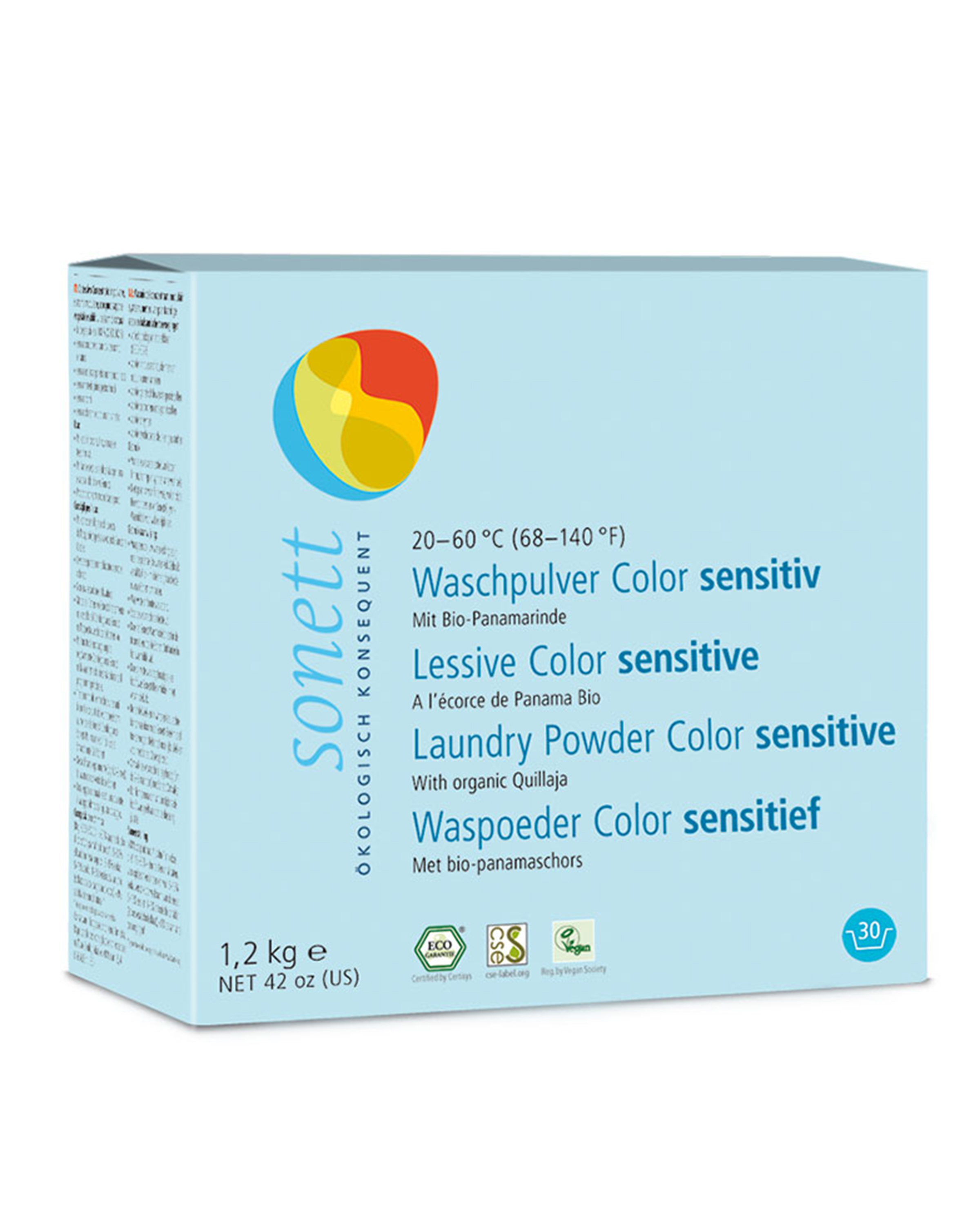 Sonett neutral Waschmittelpulver Color Sensitiv