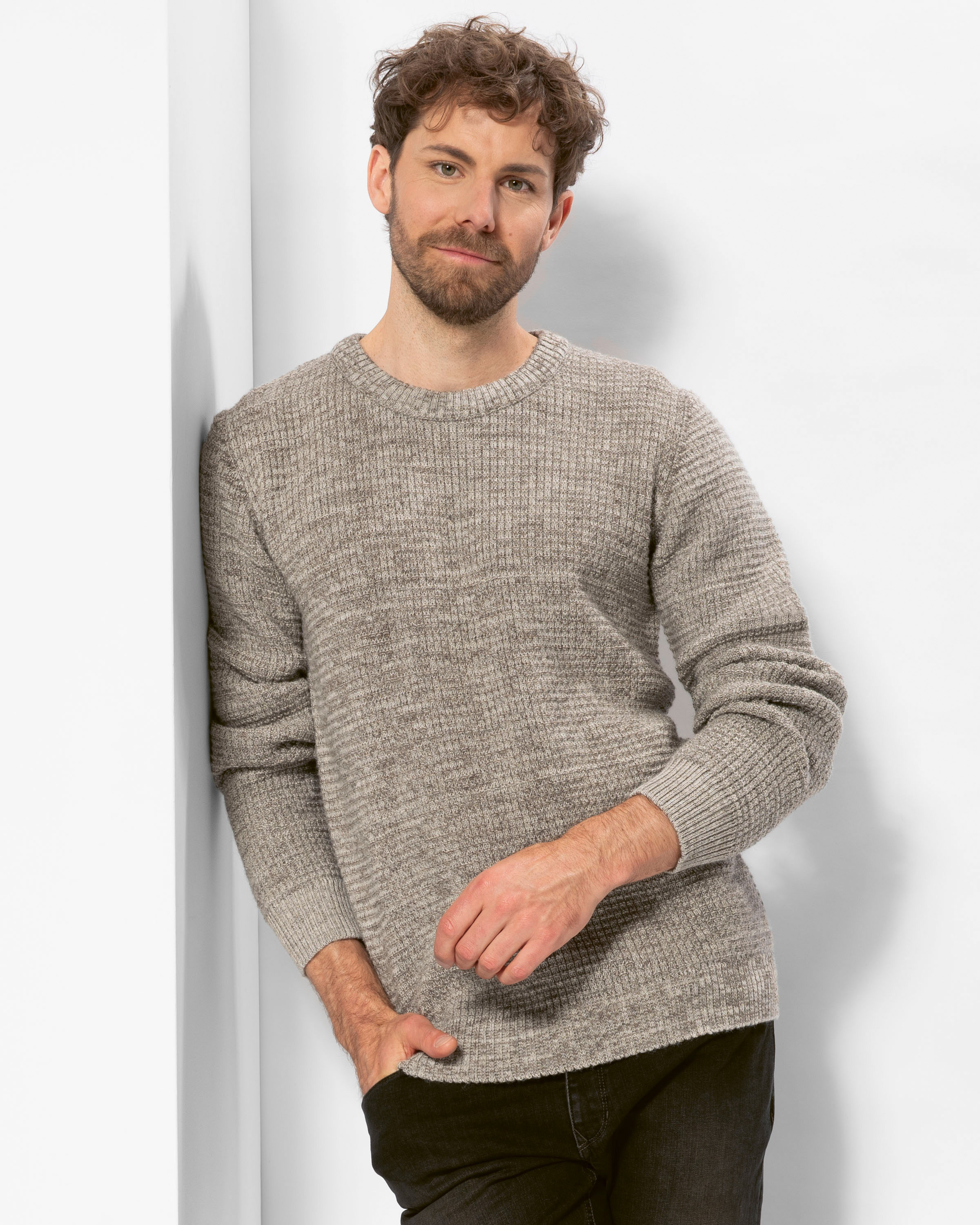 Undyed Wool Pullover