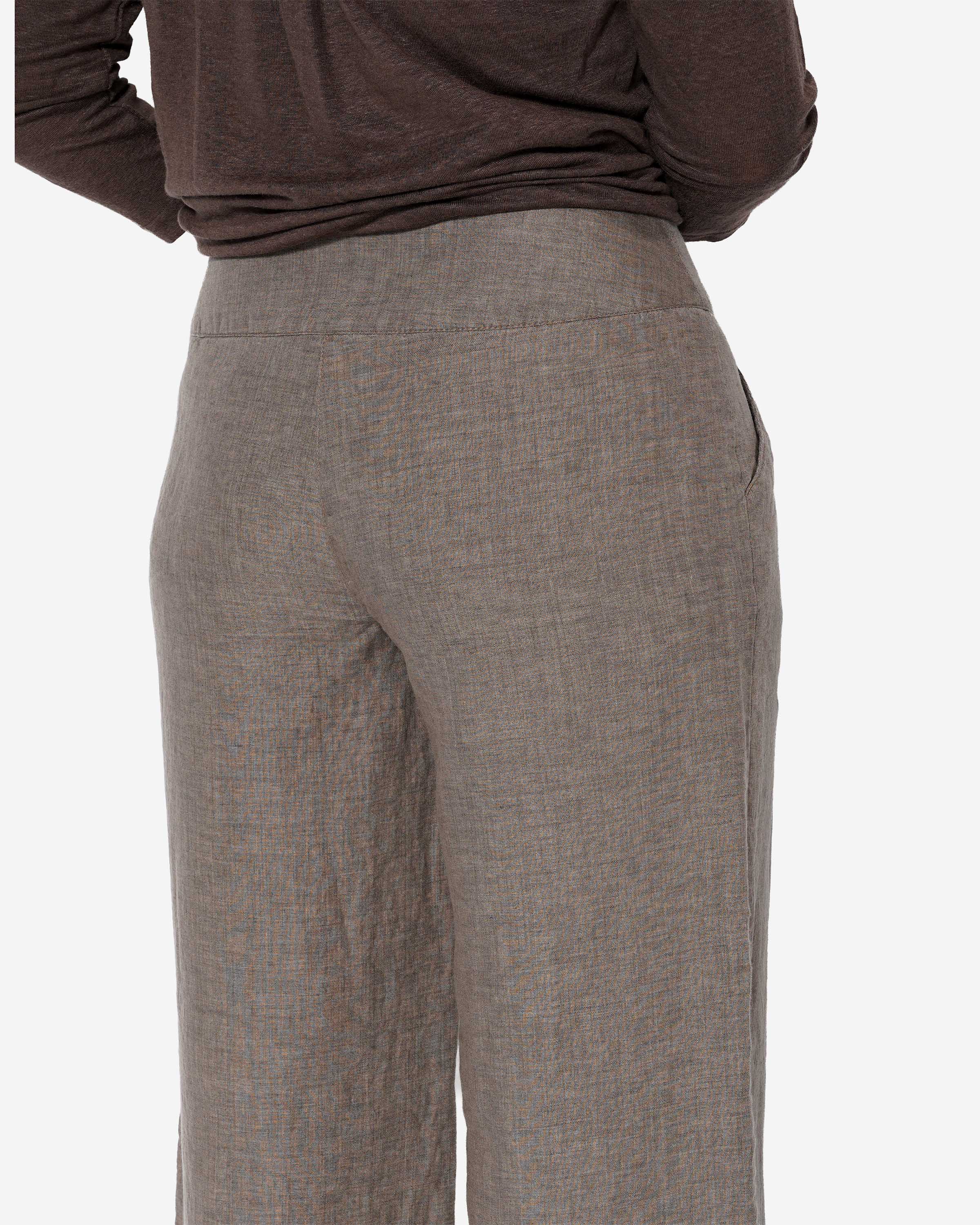 Leinen-Marlenehose